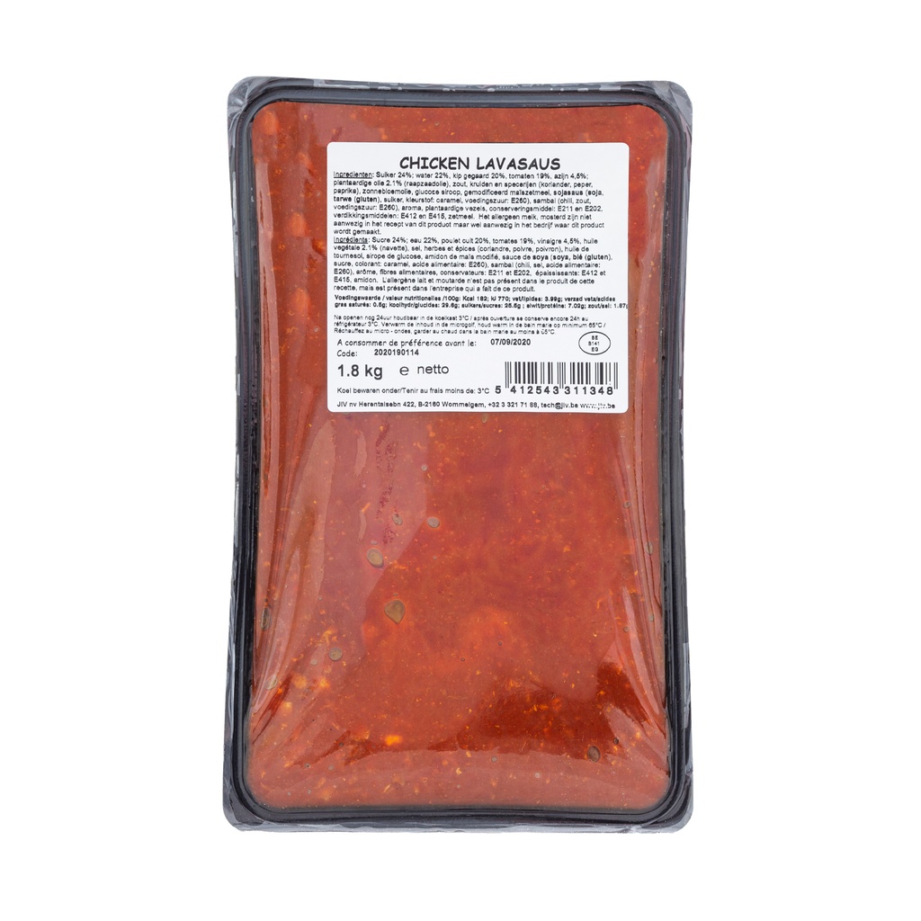 Lava Saus Jiv 1,8 kg