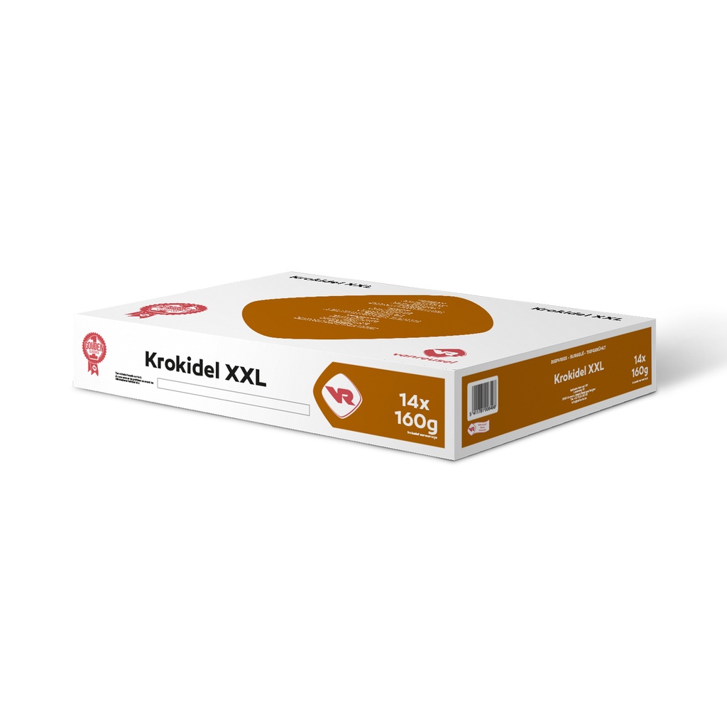 Krokidel XXL + bakje Vanreusel 14 x 160 gr