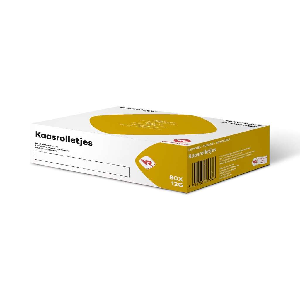 Kaas Rolletjes Vanreusel 80 x 20 gr