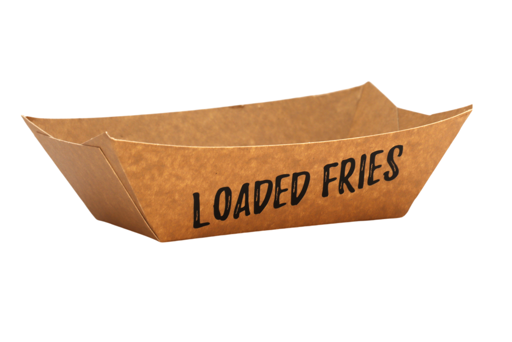 Loaded Fries Tray Kraft 200 pcs