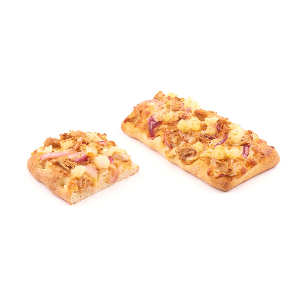 2136 Flatbread Pulled Pork ananas La Lorraine 20 x 165 gr 