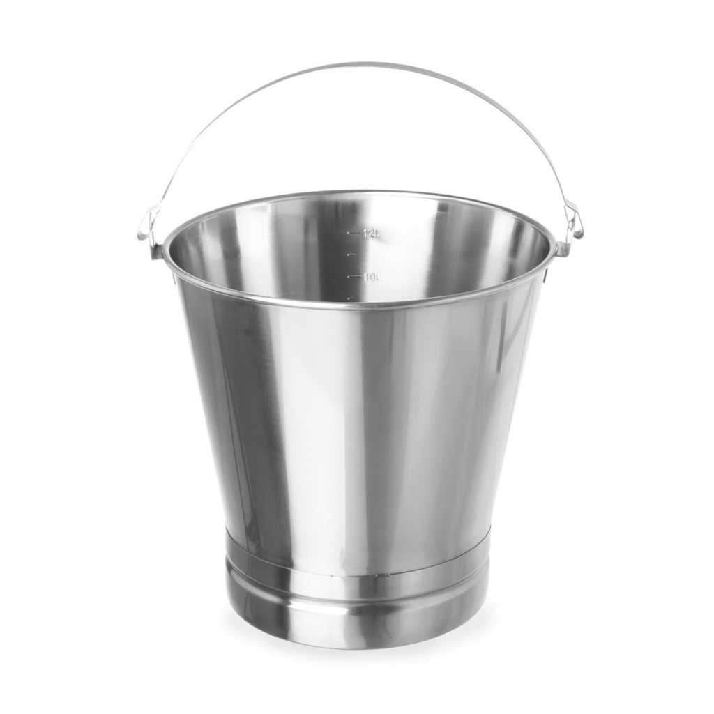 Emmer met Versterkte Voet 12l Hendi - 516706