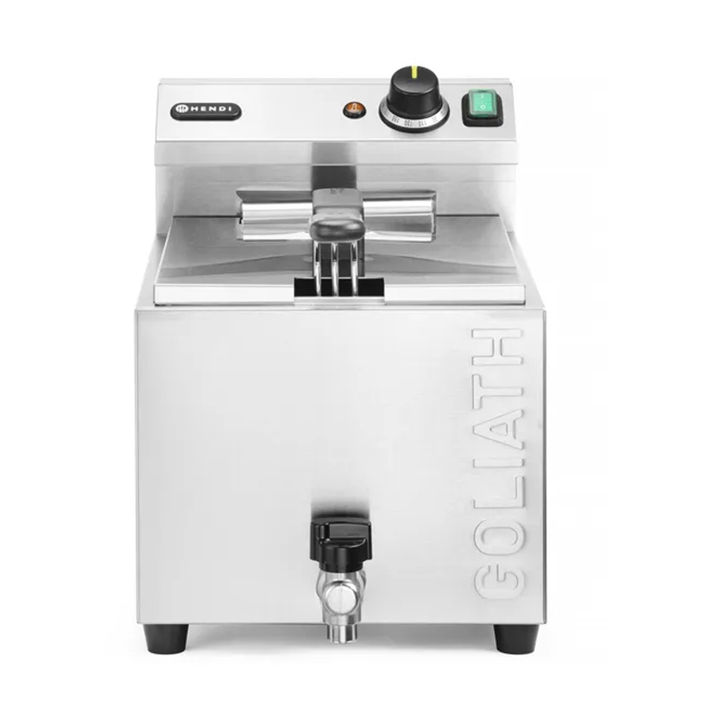 Friteuse XL + aftapkraan - 10200W - Hendi