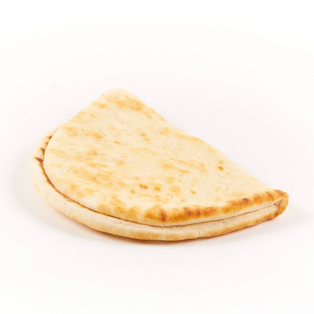 1977 Naan Flat Bread Wit Brood Gevouwen La Lorraine 60 x 85 gr