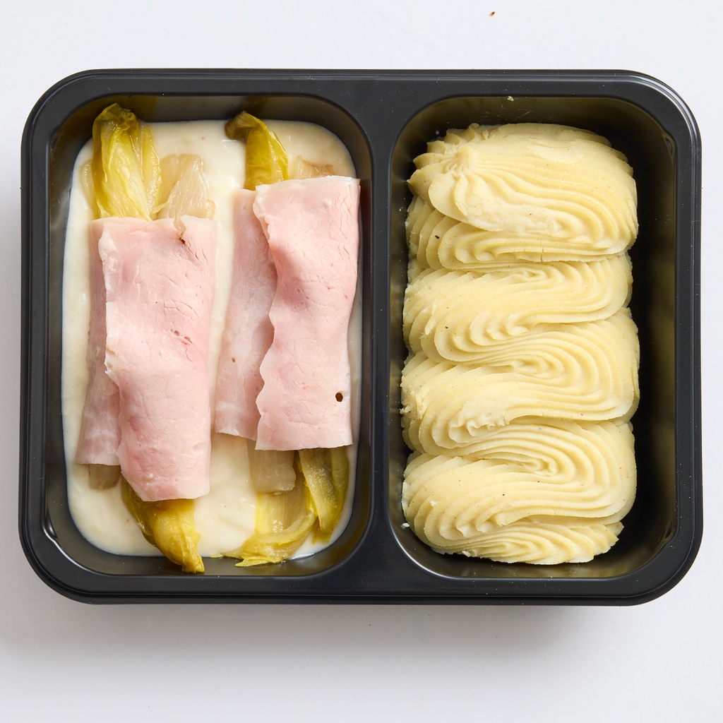 Ham and Cheese rolls with mash potatoes Noyez 610 gr