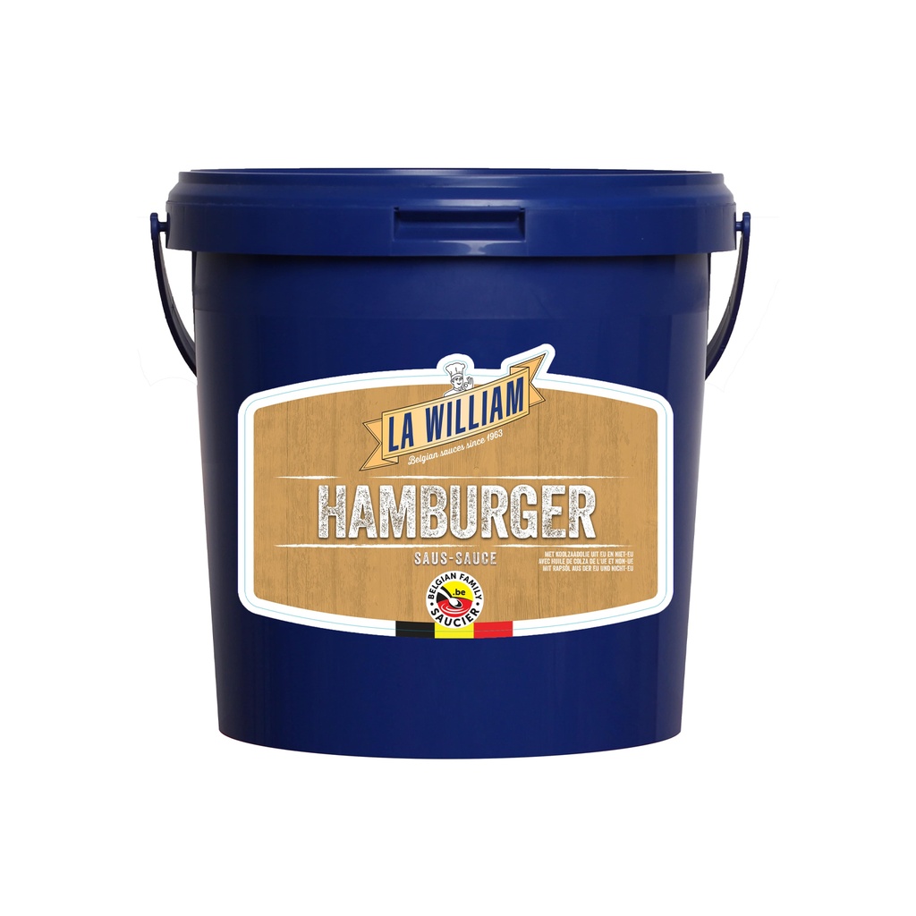 Hamburger Saus Emmer - La William 3Kg