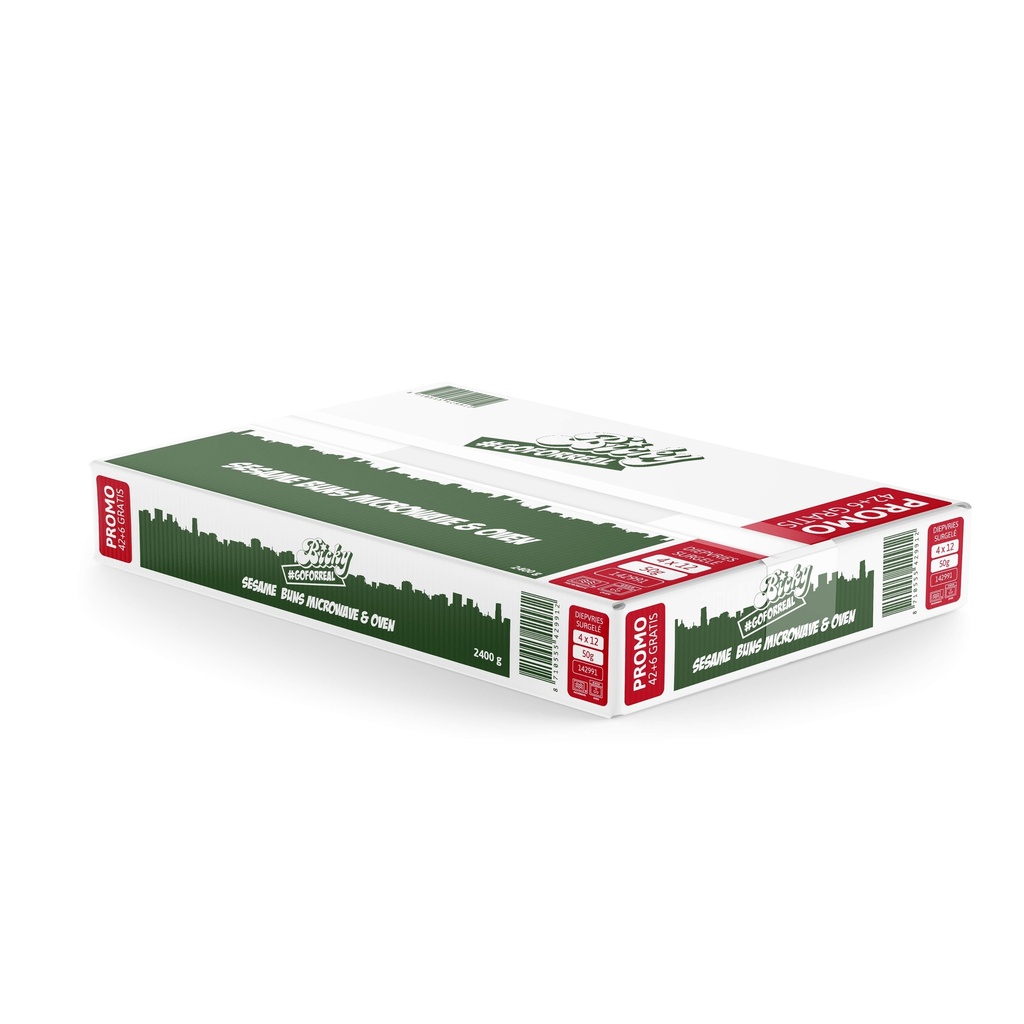 Pain Sésame Bicky 12 x 56 gr