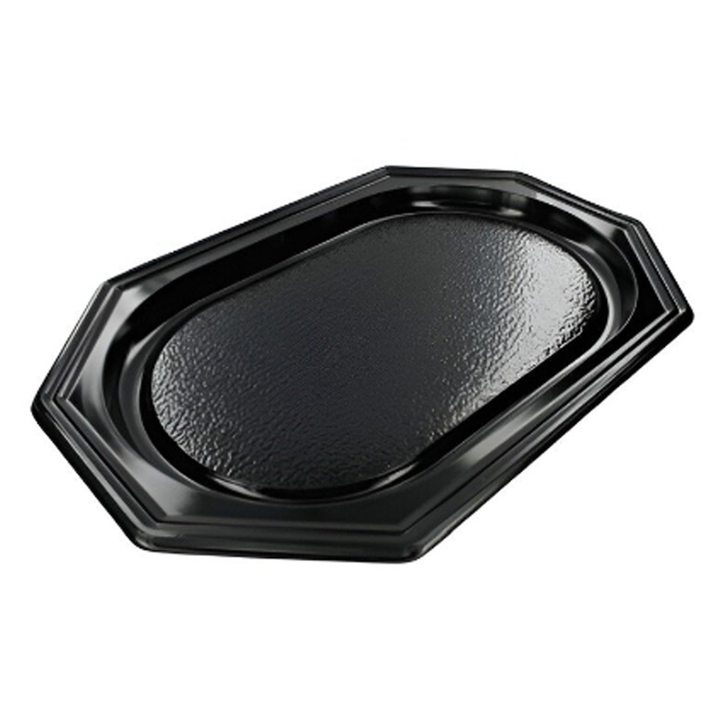 Plastiek Schotel Zwart Catering 45 x 30 cm (1166) 10 st