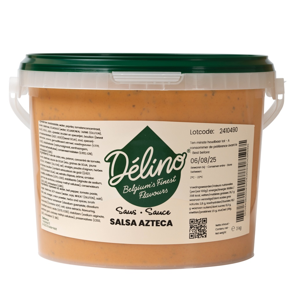 Salsa Azteca Delino 3 kilo