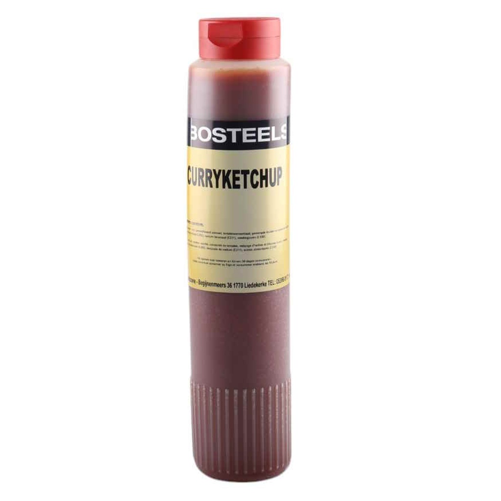 Curry Ketchup Tube Bosteels 1 L