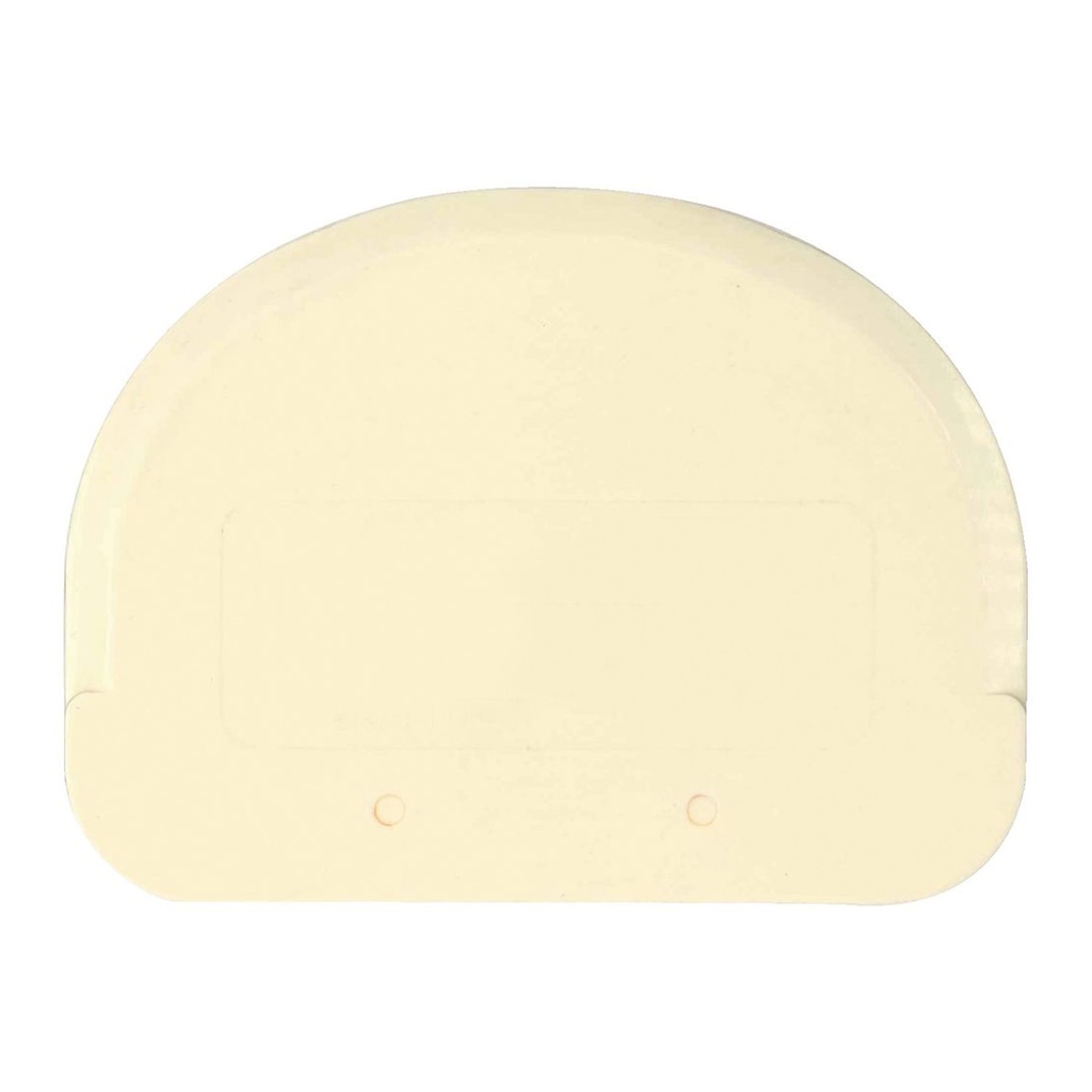 554166 Dough Scraper Flexible Semi-Circular 120 x 88 mm Hendi 6 pc
