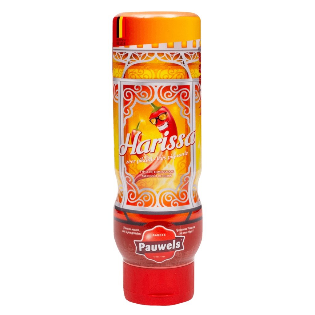 Harissa Saus Pauwels Tube 520 gr