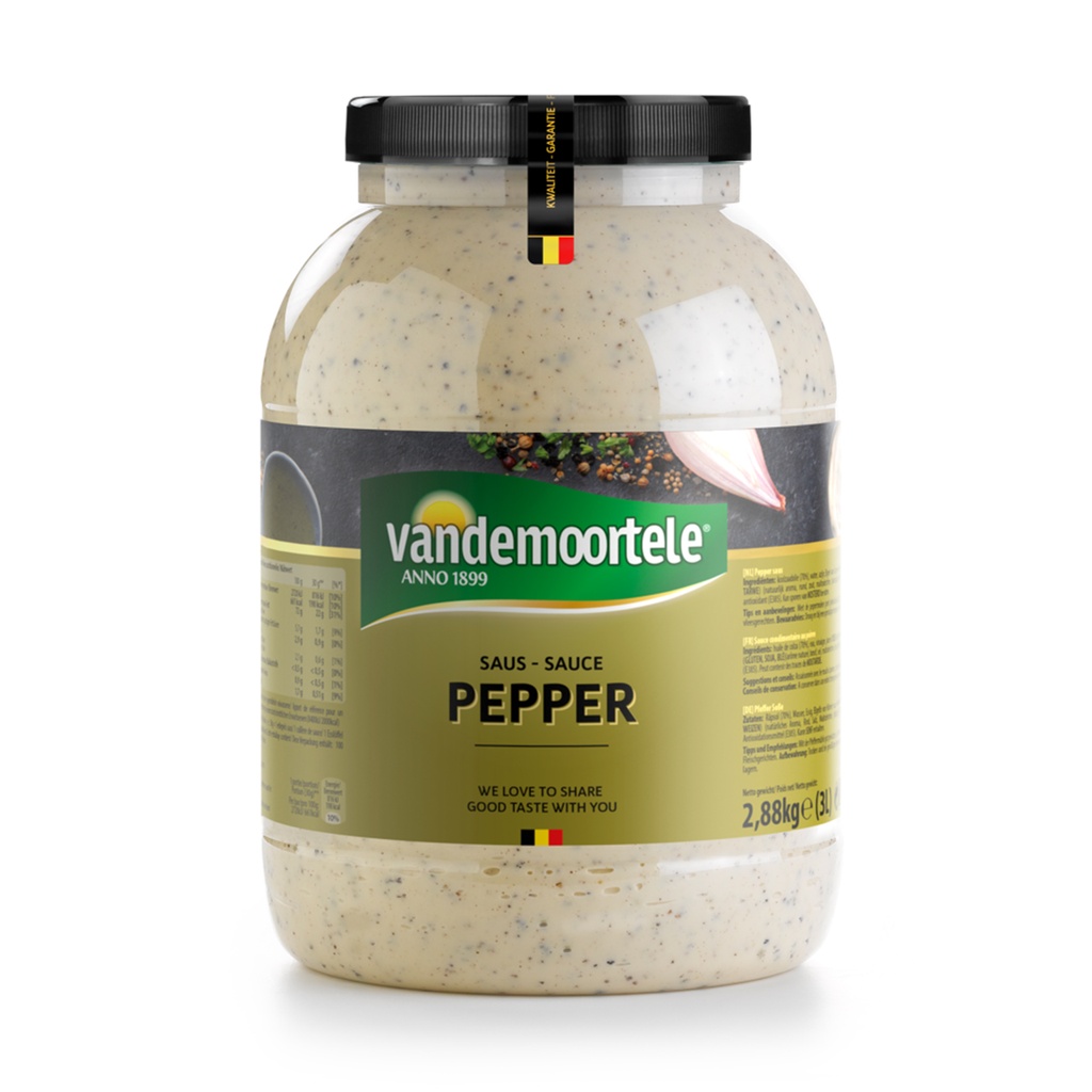 Peper Saus Vandemoortele Pet 3 L