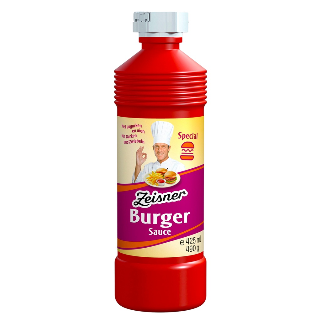Special Burger Sauce Tube Zeisner 425 ml