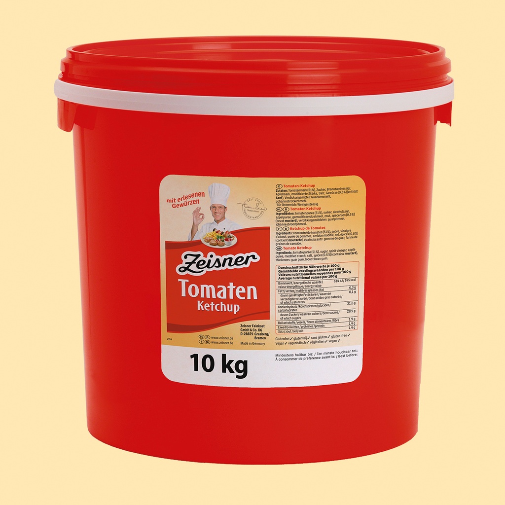 Tomato Ketchup Zeisner Bucket 10 L 