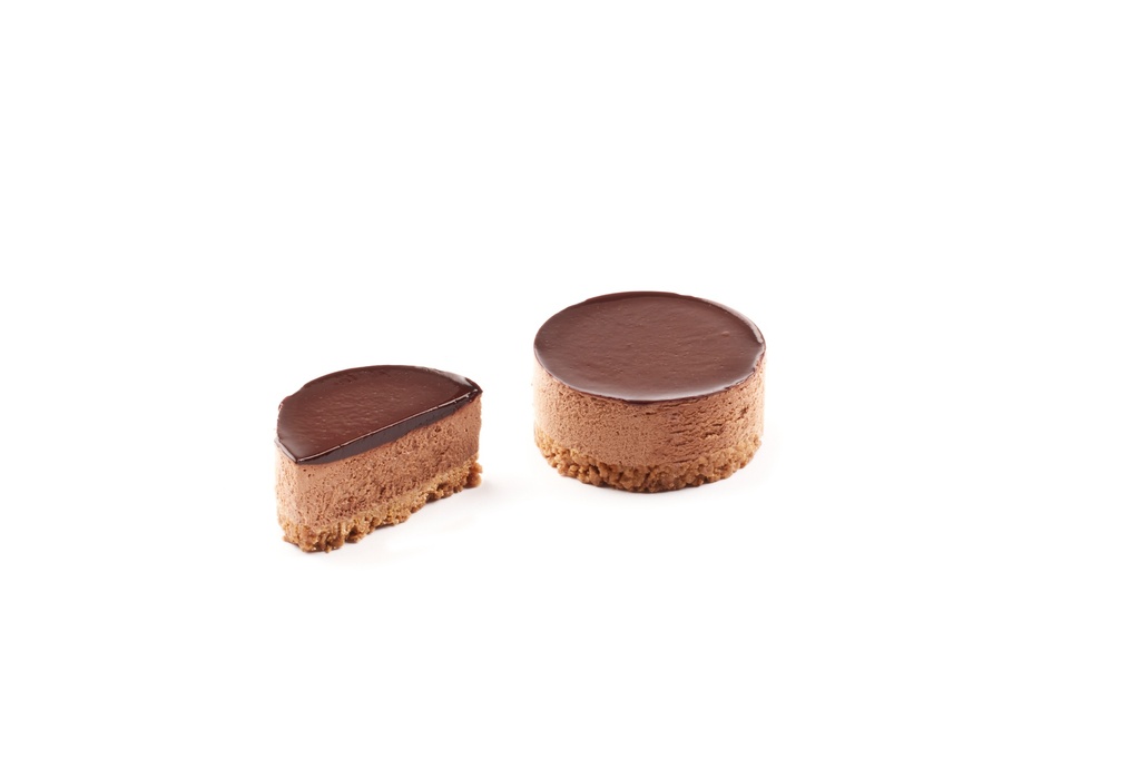 2151 Vegan Chocolate Mousse Crumble Panesco 15 x 70 gr