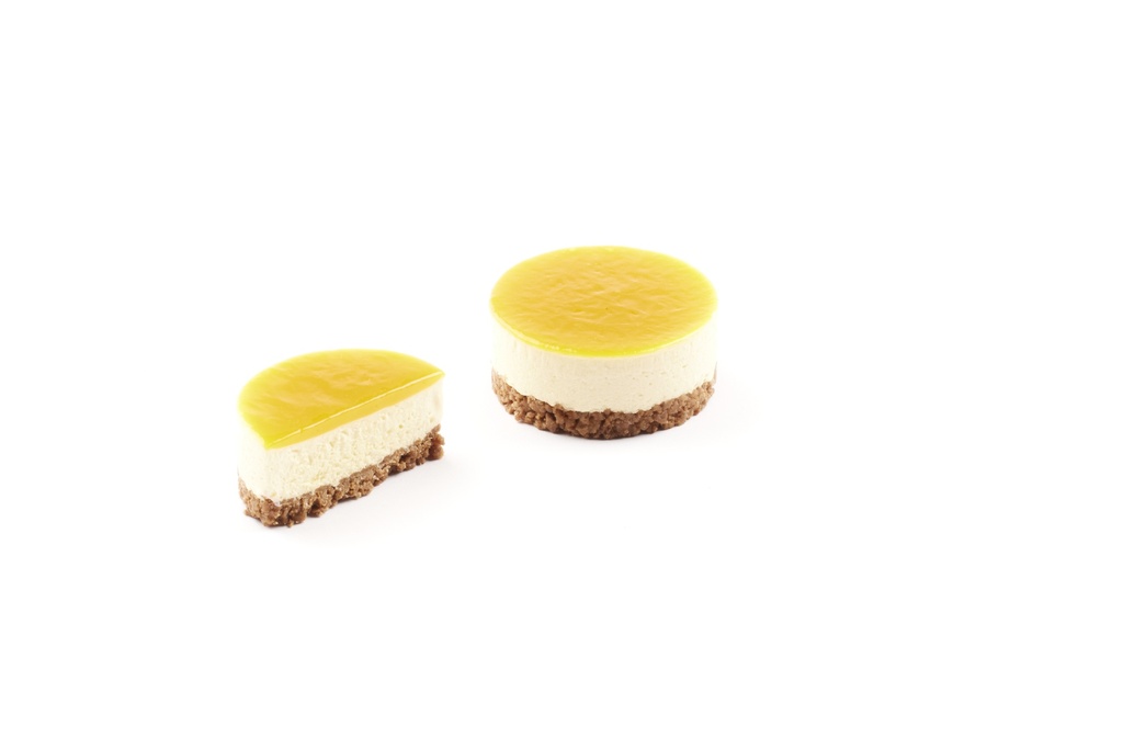 2152 Vegan Passion Fruit Mango Mousse Crumble Panesco 15 x 70 gr  