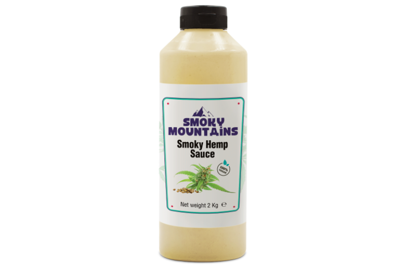 LA77 Smoky Mountains Smoky Hemp Sauce La Streetfood 775 ml