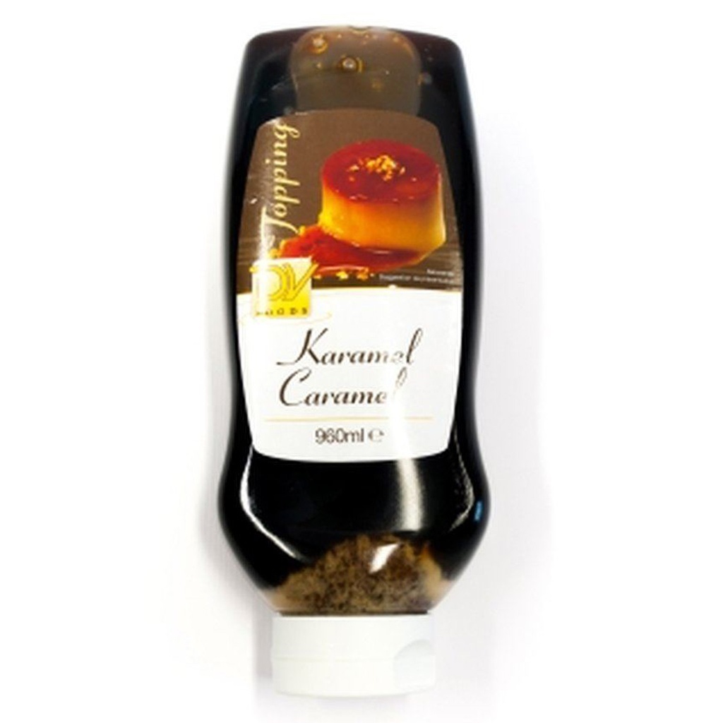 Topping Karamel DV Foods Tube 960 ml