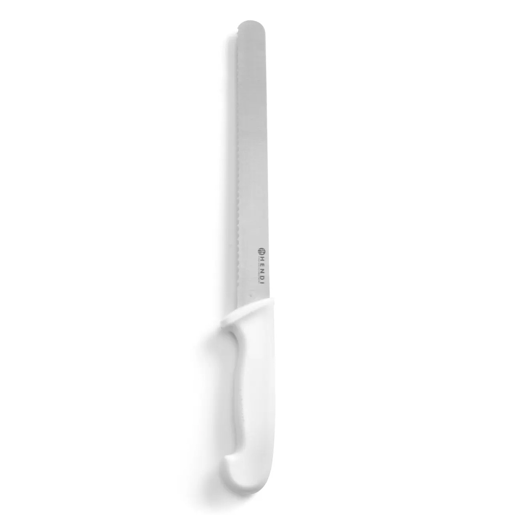 843055 - Broodmes 250/380 mm Wit PP Heft 1st Hendi