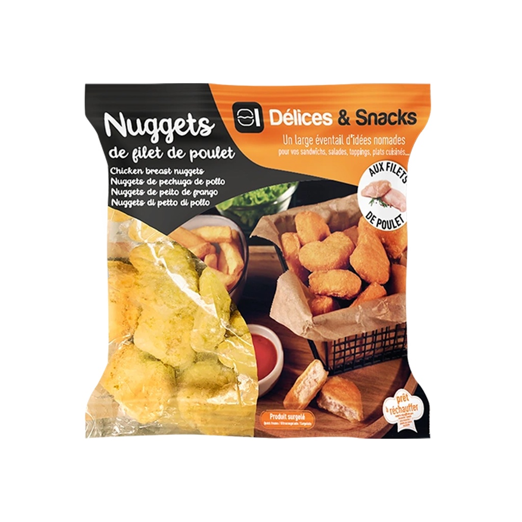 Nuggets de Poulet Délices & Snacks 1 kg 