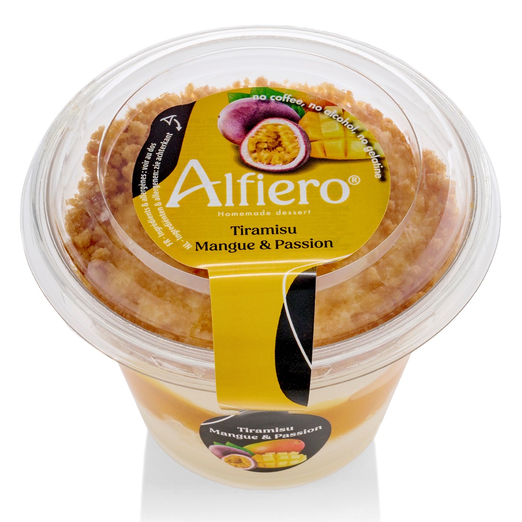 Tiramisu Mangue & Passion Alfiero 12 x 100 gr