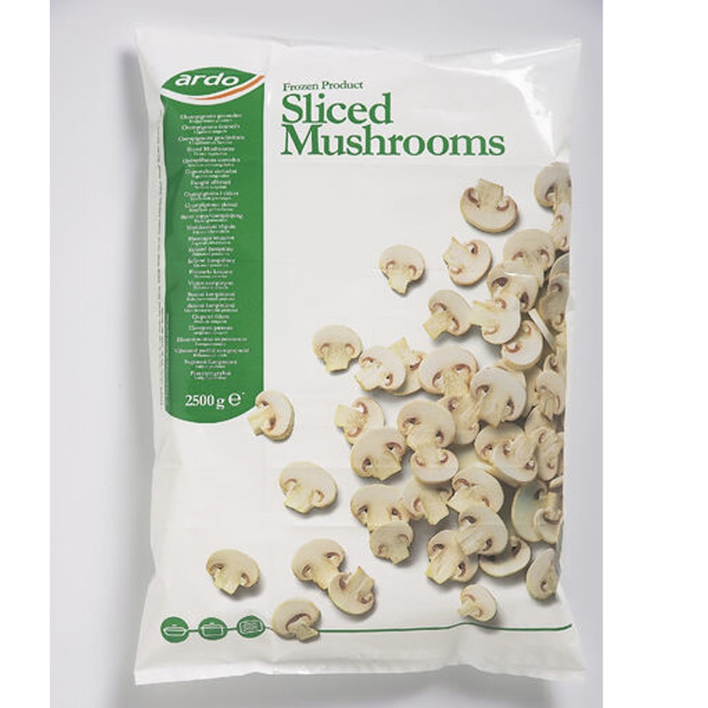 Champignons Gesneden Ardo 2,5 kg