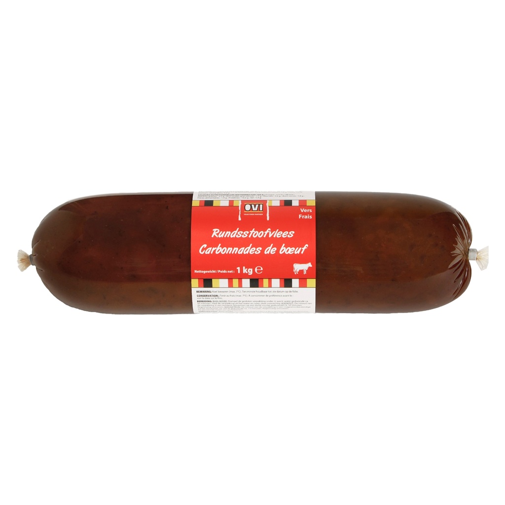 Carbonnade de bœuf fraîche Ovi 1 kg