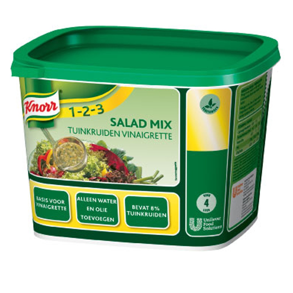 Vinaigrette Fines Herbes Salad Mix 1-2-3 Knorr 500 gr