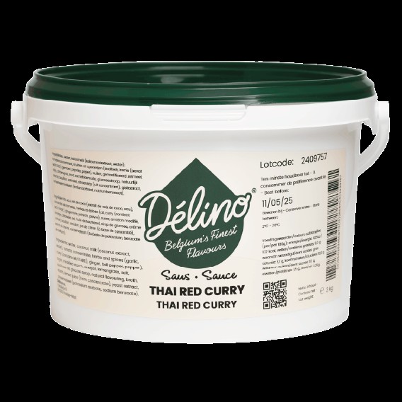 Thai Red Curry Saus Emmer Delino 3 kg