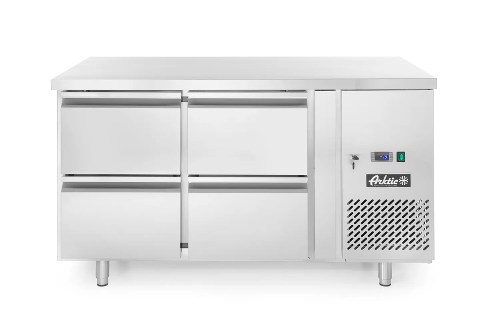 233764 Réfrigérateur comptoir à 4 portes Hendi