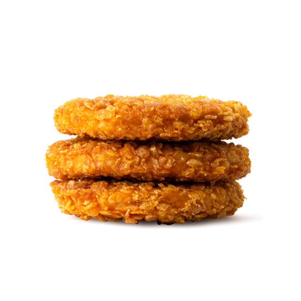 LA847.1 Chicken Crunchy Burger Halal La Streetfood 60 x 100 gr