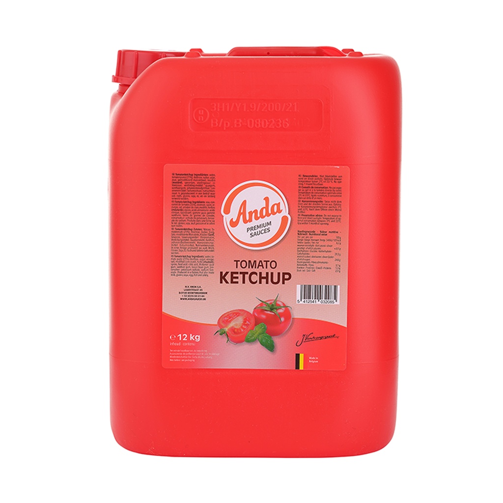 Tomaten Ketchup - Bidon-  Anda 12 kg