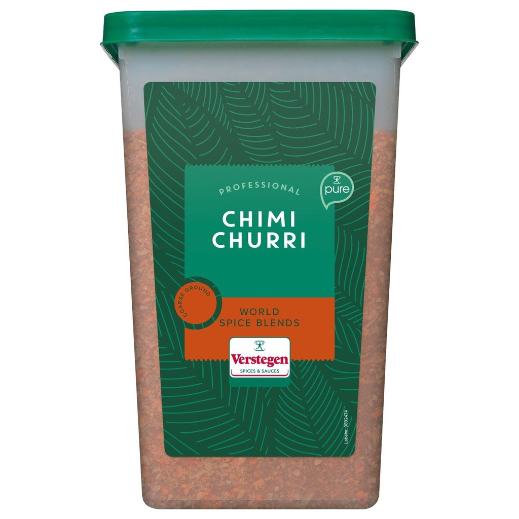 Chimichurri Coarse Pure Spice Mix Verstegen 1,15 kg