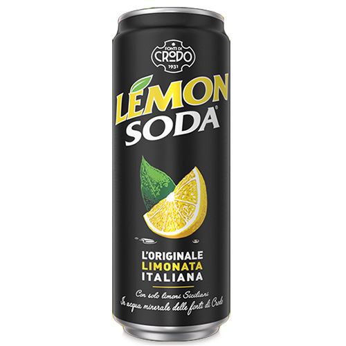 Lemon Soda Sleek Can 24 x 33 cl