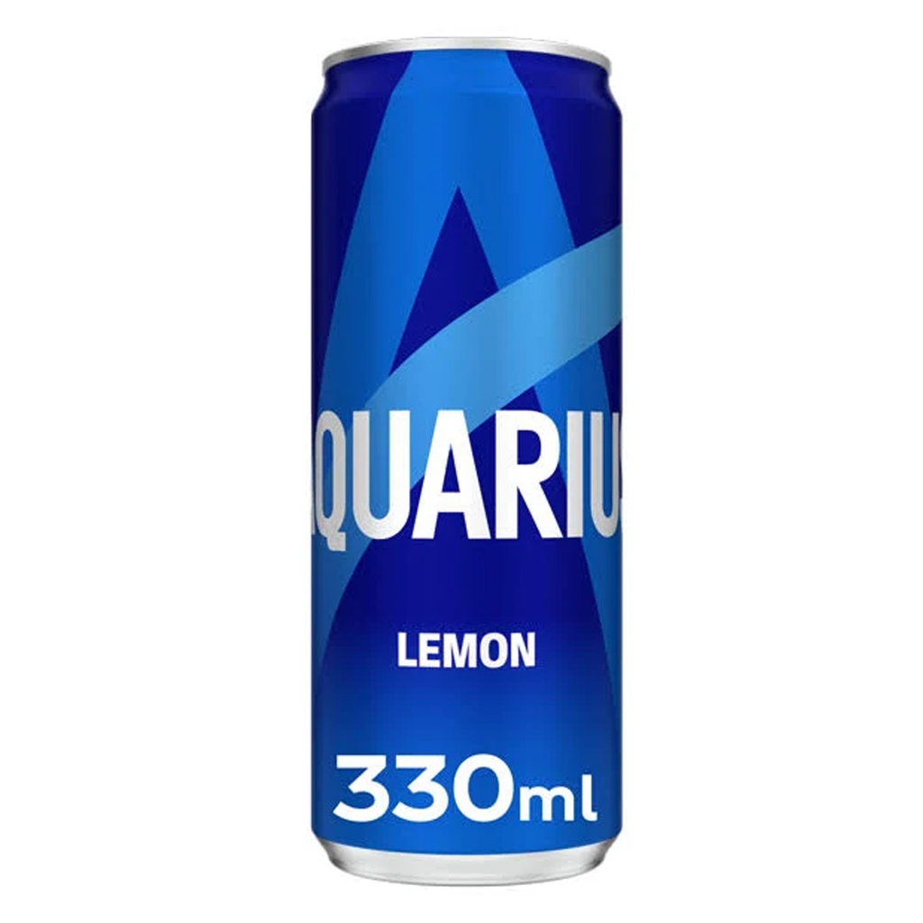 Aquarius Daily Lemon Sleek Blik 4 x 6 x 33 cl