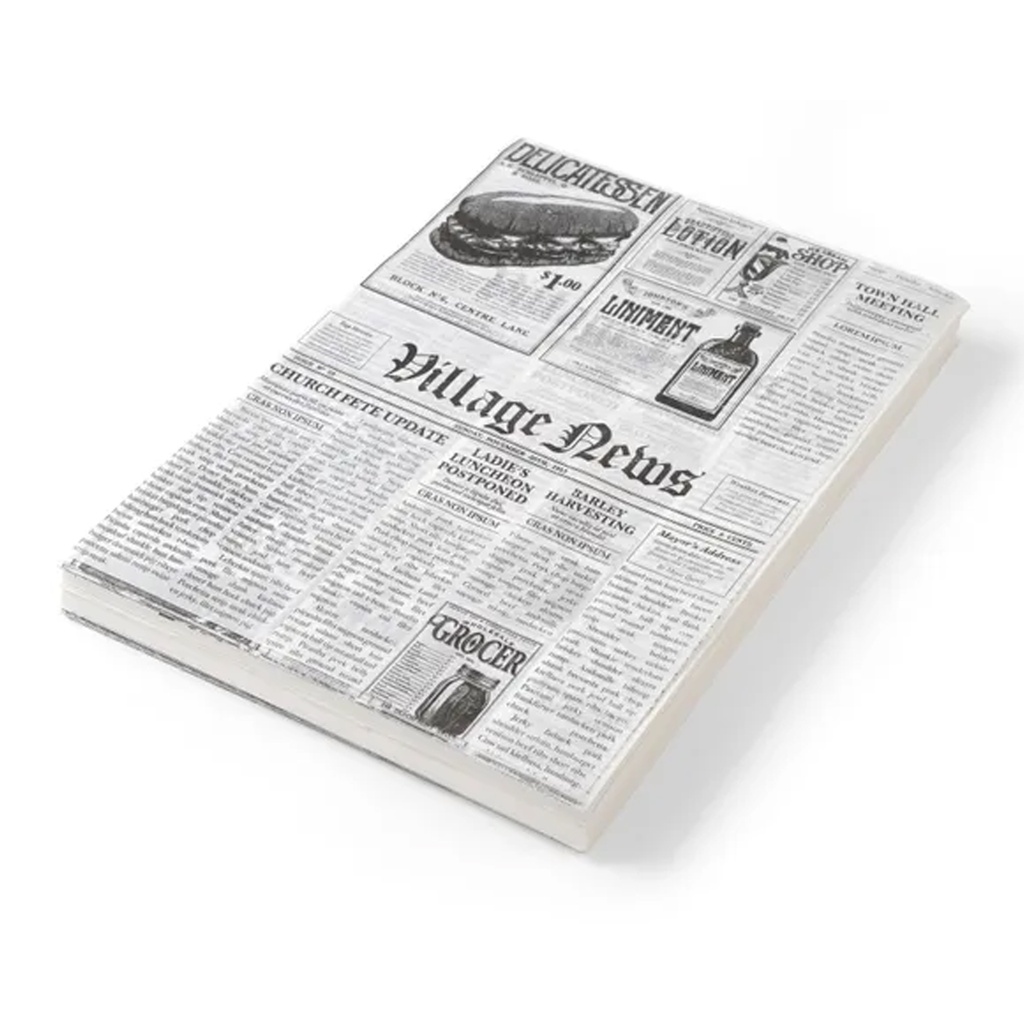 678107 Vetbestendig papier krant bedrukking 250 x 350 mm Hendi - 500 st