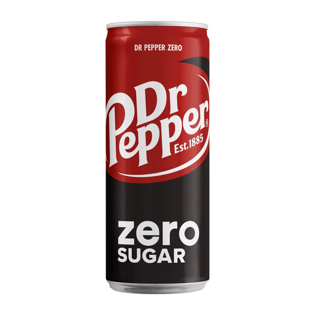 Dr. Pepper Zero Can 4 x 6 x 33 cl