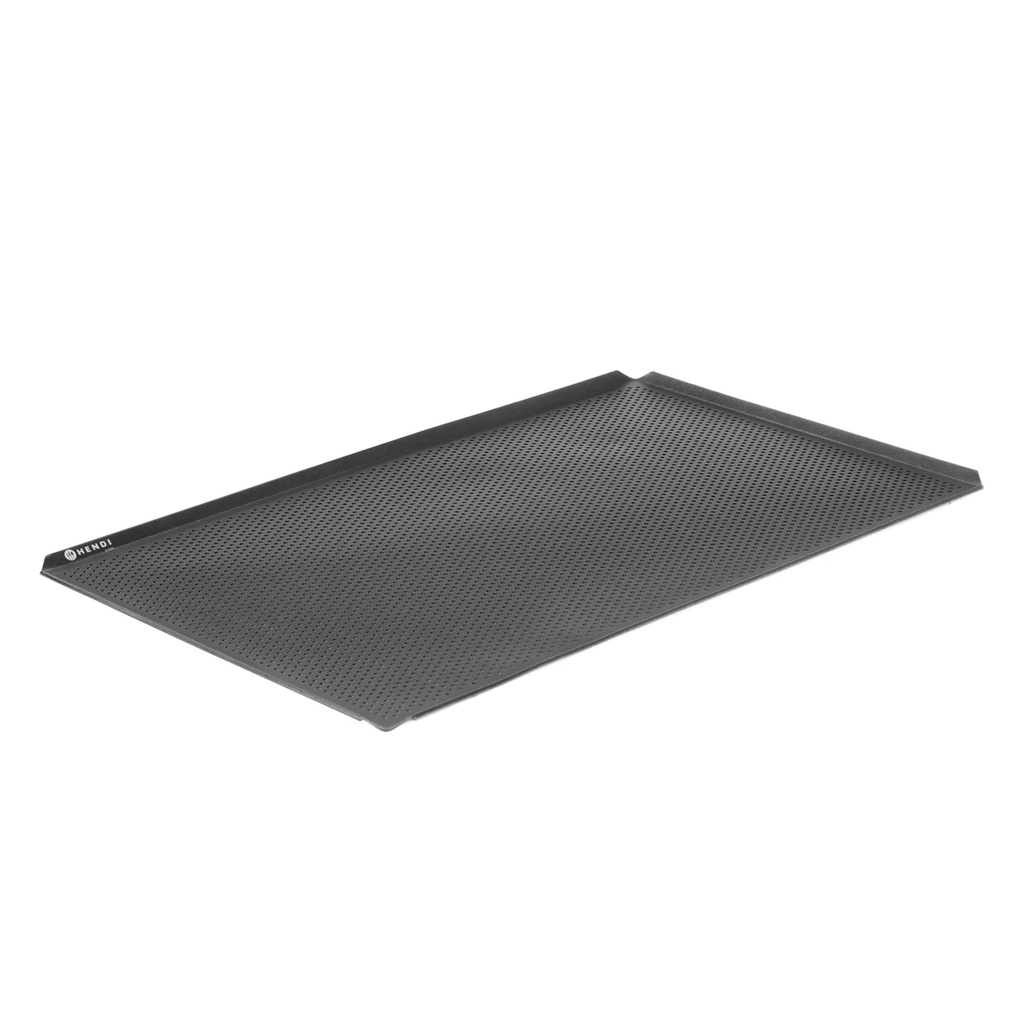808405 Oven Tray 4 sides - Alu with Teflon coating Hendi