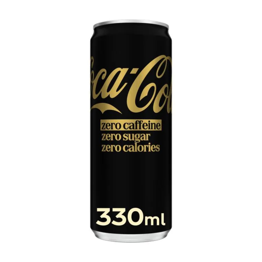 Coca Cola Zero No Caf. Sleek Blik 4 x 6 x 33 cl