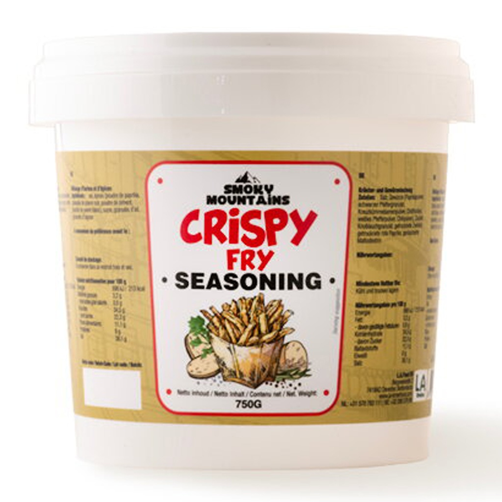 LA471 Crispy Fry Seasoning Smoky Mountains 750 gr