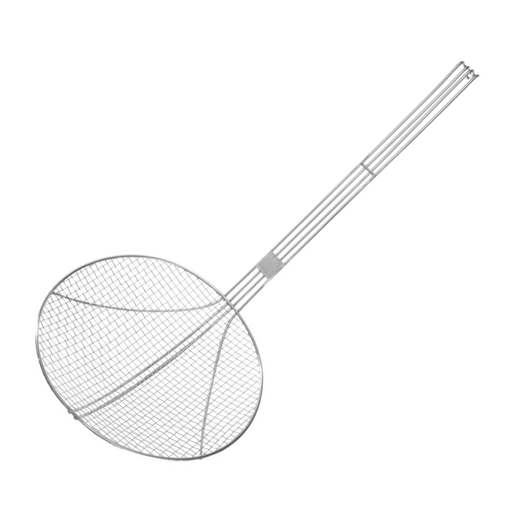 640814 Pèle à Frites Ronde 260 mm Hendi