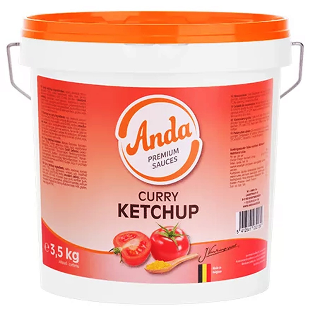 Curry Ketchup Anda Bucket 3,5 kg