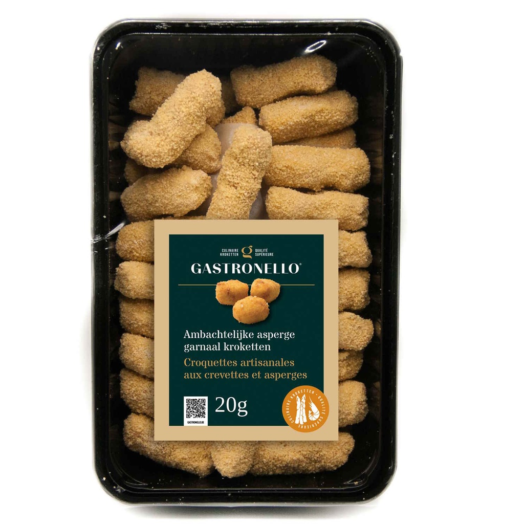 Croquette Asperge Crevette Gastronello 60 x 20 gr