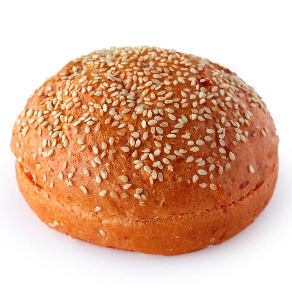 Pain Hamburger Végan - Poivron Diversi Food 35 x 95 gr