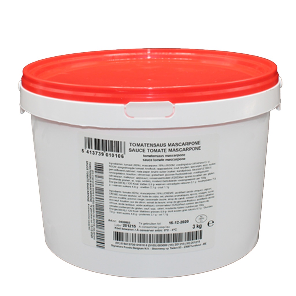 Tomato Mascarpone Sauce Hamal – Bucket 3 kg
