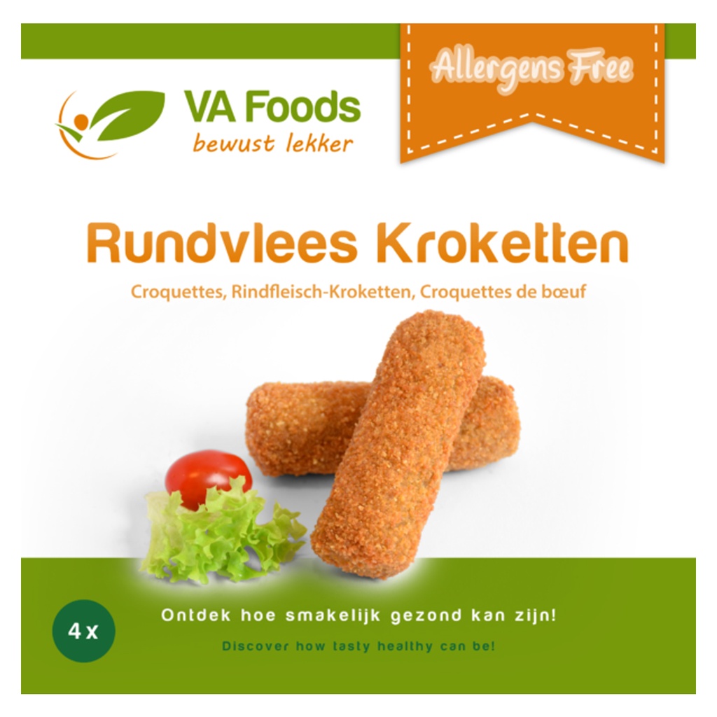 Croquette Viande VA Foods 4 x 80 gr