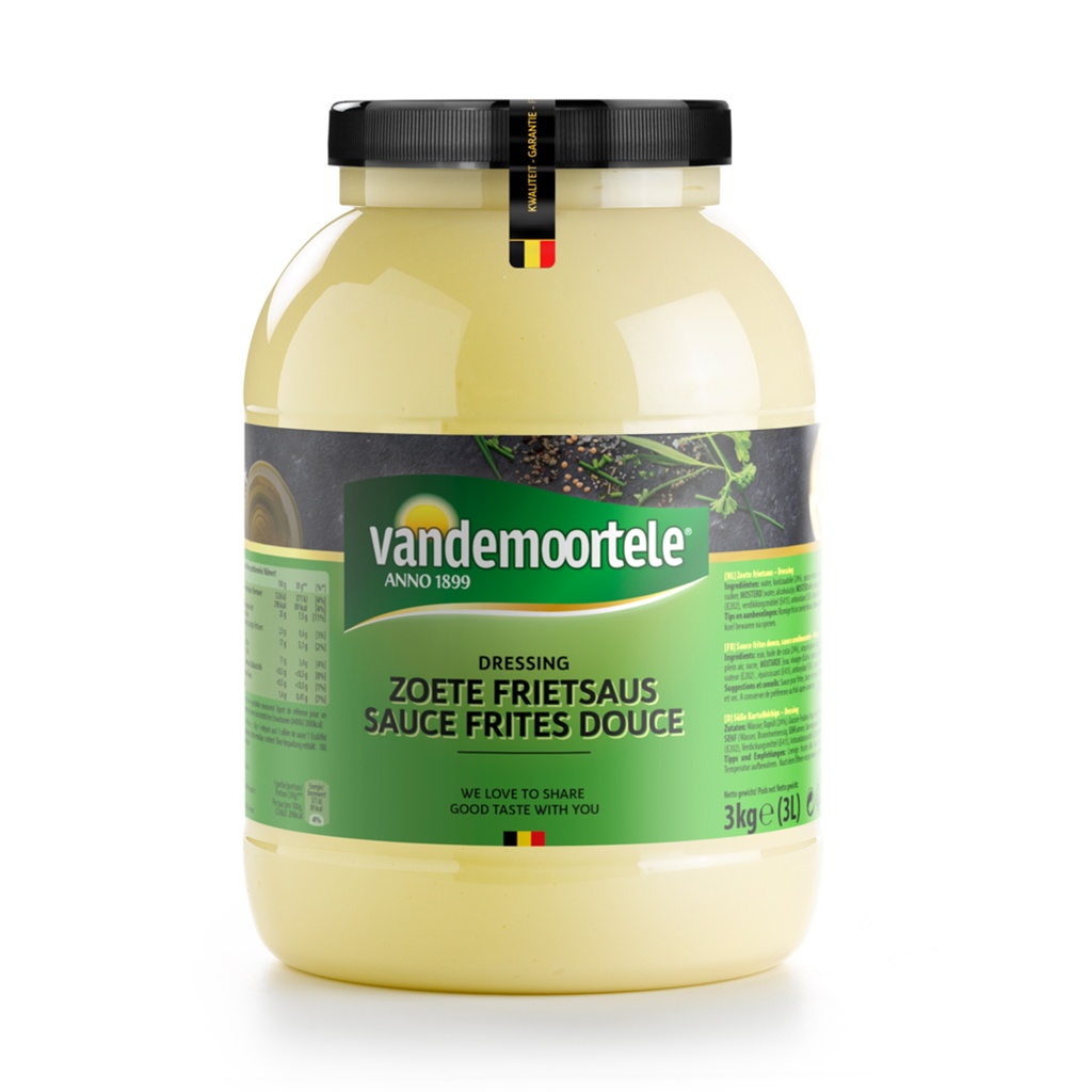 Frite Sauce Douce Vandemoortele 3 L