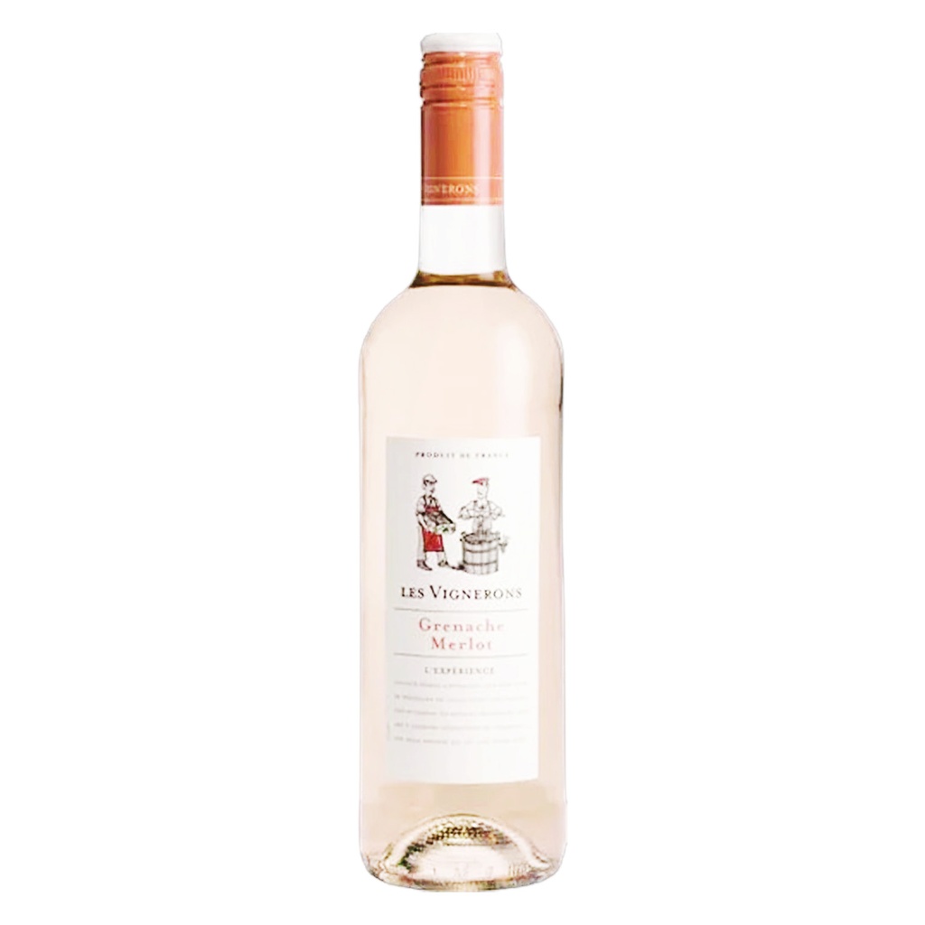 Vigneron Wine Merlot Rosé 12 x 18,7 cl