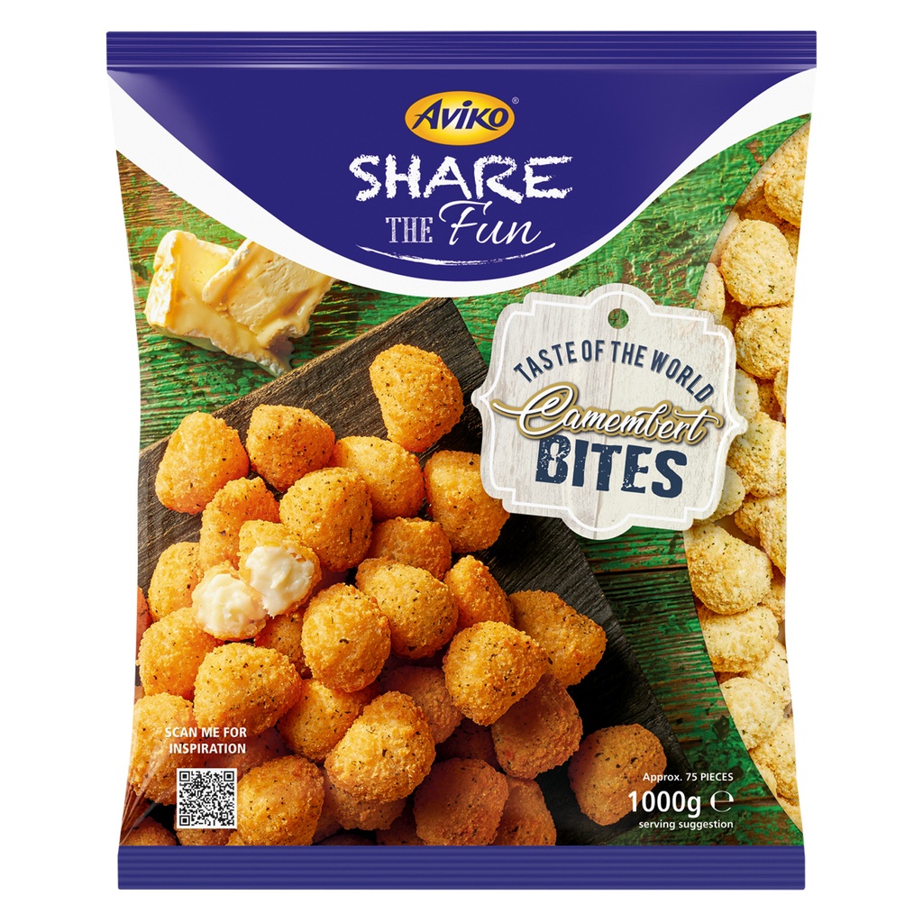 Camembert Bites Aviko 1 kg